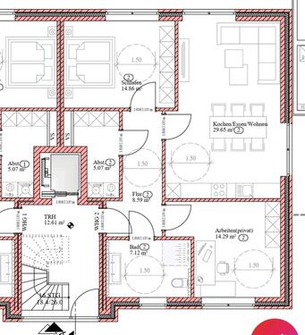 Foto - 3 Zimmer Erdgeschoßwohnung in Bad Zwischenahn