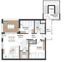 Exklusive Penthousewohnung in Meßkirch mit Blick über die Stadt