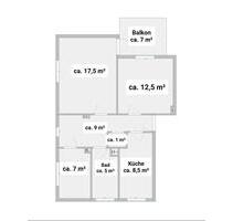 3 Zimmer, neue Küche Bad, Balkon (ab 1.2.2026), Kaltmiete - Bremen Walle