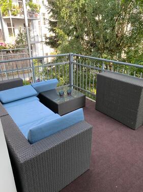 Foto - Altbau Wohnung 2. Zimmer mit Balkon zum Innenhof