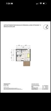 Foto - 1 Zimmer Terrassenwohnung zur Miete in Berlin