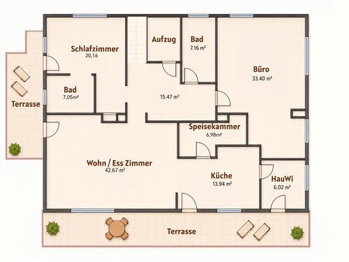 Foto - 4 Zimmer Einfamilienhaus zum Kaufen in Rottweil