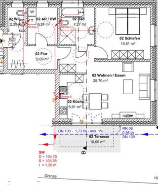 Foto - 2 Zimmer Etagenwohnung zur Miete in Nottuln