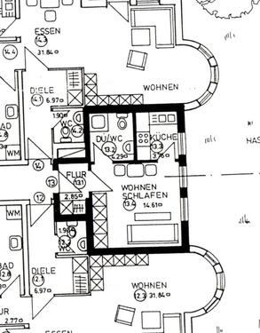 Foto - 1-Raum-Wohnung Chemnitz-Siegmar