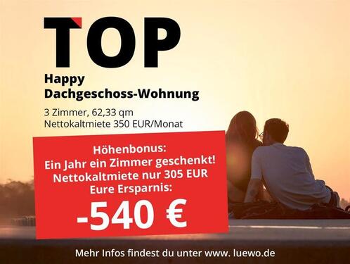 Foto - Attraktive Dachgeschosswohnung mit Fernblick