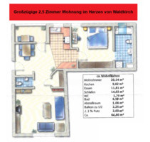Großzügige 2,5 Zimmer-ETW in zentraler Stadtlage von Waldkirch