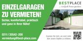Foto - Einzelgarage zum Aktionspreis verfügbar!