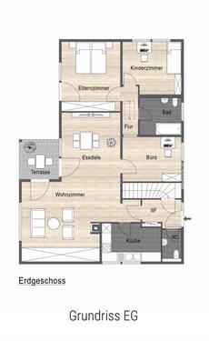 Foto - Bungalow frisch renoviert - 1.800,00&nbsp;EUR Kaltmiete, ca.&nbsp; 110,00&nbsp;m&sup2;