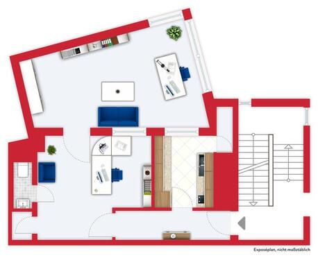 Foto - SchulungsräumeBüroPraxis 70m² im Zentrum DillingenSaar