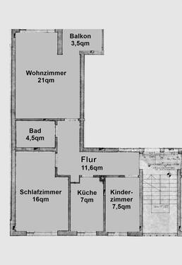 Foto - 3 Zimmer Etagenwohnung zur Miete in Regensburg