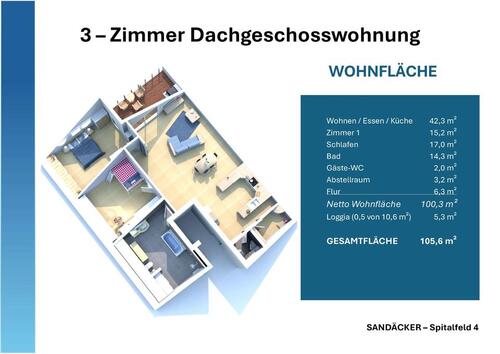 Foto - Etagenwohnung zur Miete in Veitshöchheim
