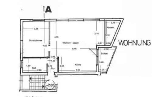 Foto - 2.5 Zimmer Etagenwohnung zur Miete in Groß-Umstadt