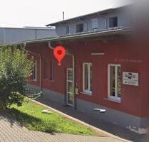 Gewerbeimmobilie Lagerhalle 500 m2 mit Büros, 2 Rolltore - Unterpleichfeld