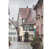 Bezaubernder Laden in historischer Altstadt von Nürtingen