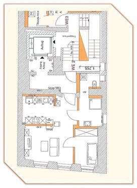 Foto - 2 Zimmer Etagenwohnung zur Miete in Schleiz