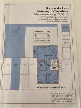 Foto - Etagenwohnung zur Miete in Kumhausen