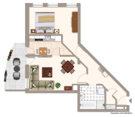 Foto - Attraktive City-Wohnung in Olpe – ideal für Singles & Senioren