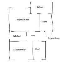 3-Zimmer Wohnung mit 83m2 in Voxtrup zu vermieten - Osnabrück Gretesch