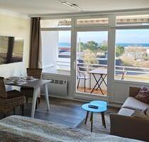 Traumblick zur Ostsee Ferienwohnung Fehmarn Balkon saniert!
