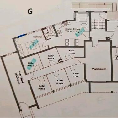 Foto - 2 Zimmer Erdgeschoßwohnung zur Miete in Bad Ditzenbach