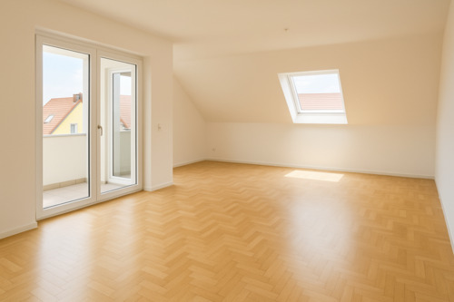 Foto - 2-Zimmer Wohnung im DG mit Balkon, EBK und Stellplatz