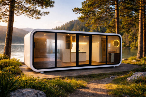 Foto - Modernes ModuHome – stilvoll wohnen auf kleinem Raum