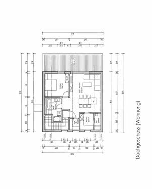 Foto - Helle, moderne 2-Zimmer-Dachgeschosswohnung