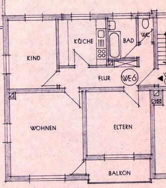 Foto - 3 Zimmer ETW mit Balkon + Garage in Weißenburg - provisionsfrei