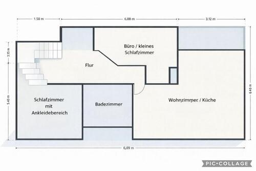 Foto - Moderne Obergeschosswohnung in der Wingst zu vermieten