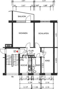 Foto - 3 Zimmer Etagenwohnung zur Miete in Chemnitz