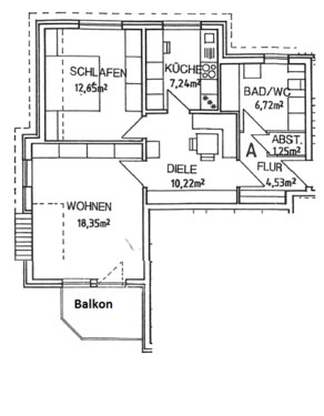 Foto - Etagenwohnung in Neukieritzsch zur Miete