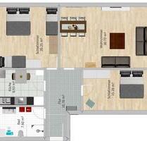 Mietwohnung - 630,00&nbsp;EUR Kaltmiete, ca.&nbsp; 90,00&nbsp;m&sup2; in Steinbach-Hallenberg (PLZ: 98587)