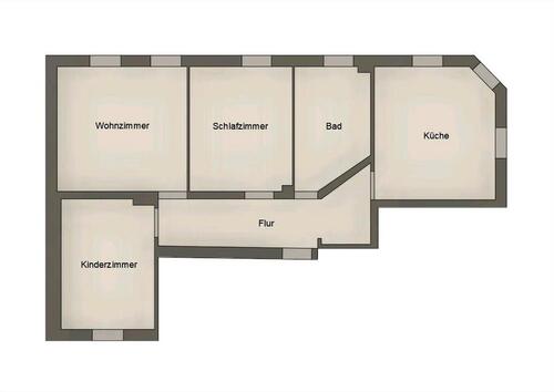 Foto - Kernsanierte 3-Zimmer-Wohnung mit 81 m² in Elsterwerda-Biehla