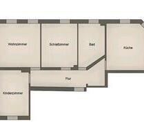 Kernsanierte 3-Zimmer-Wohnung mit 81 m² in Elsterwerda-Biehla