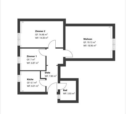 Foto - Kernsanierte 2,5 Zimmer Wohnung in Sendling-Westpark