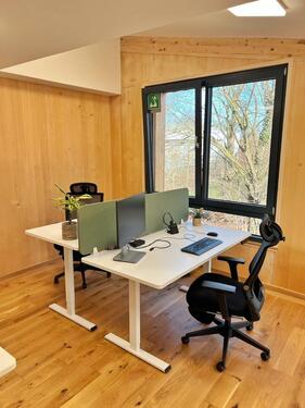 Foto - Arbeitsplatz im Gemeinschafts-Büro 