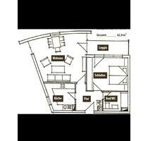 Großzügige 2 Zimmer-Wohnung, KN-Allmannsd. - Konstanz Allmannsdorf