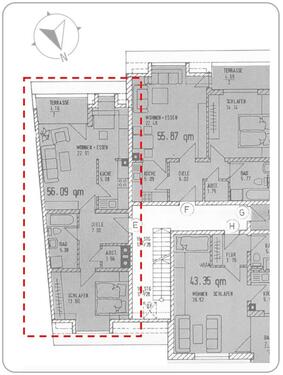 Foto - Etagenwohnung in Kumhausen