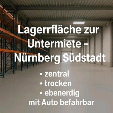 Foto - Zentrale Lagerfläche in Nürnberg-Südstadt – ebenerdig