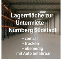 Zentrale Lagerfläche in Nürnberg-Südstadt – ebenerdig