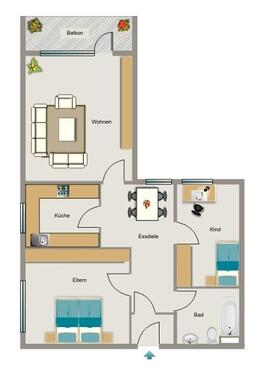 Foto - Etagenwohnung in Dortmund