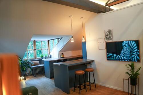 Foto - Lichtdurchflutete Galerie-Wohnung mit Süd-Balkon, stilvoller Teil