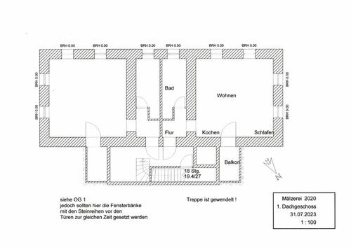Foto - 2 Zimmer Etagenwohnung zur Miete in Haldensleben