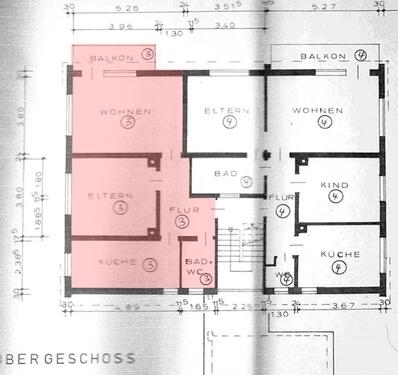 Foto - 2 Zimmer Etagenwohnung in Ludwigsburg