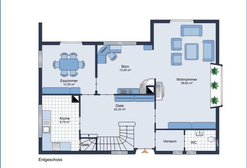 Foto - Großes Einfamilienhaus oder Mehrgenerationenhaus freistehend