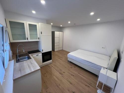 Foto - Helles 1-Zimmer-Apartment (22 m²) mit Einbauküche & Waschmaschine in zentraler Lage