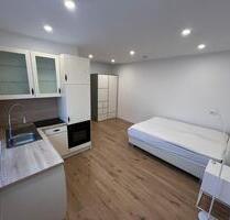 Helles 1-Zimmer-Apartment (22 m²) mit Einbauküche & Waschmaschine in zentraler Lage - Hockenheim