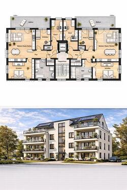 Foto - 4 Zimmer Etagenwohnung zur Miete in Großharthau