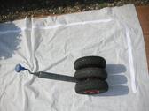 Foto - Bugrad für Anhänger Bootstrailer Wohnwagen