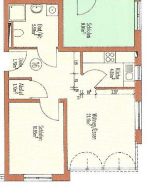 Foto - 2 Zimmer Etagenwohnung zur Miete in Trossingen